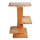 Amber Horizontal Bamboo with Mohair Hamster