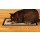 Laminated SDF (Black) with Mohair Hamster